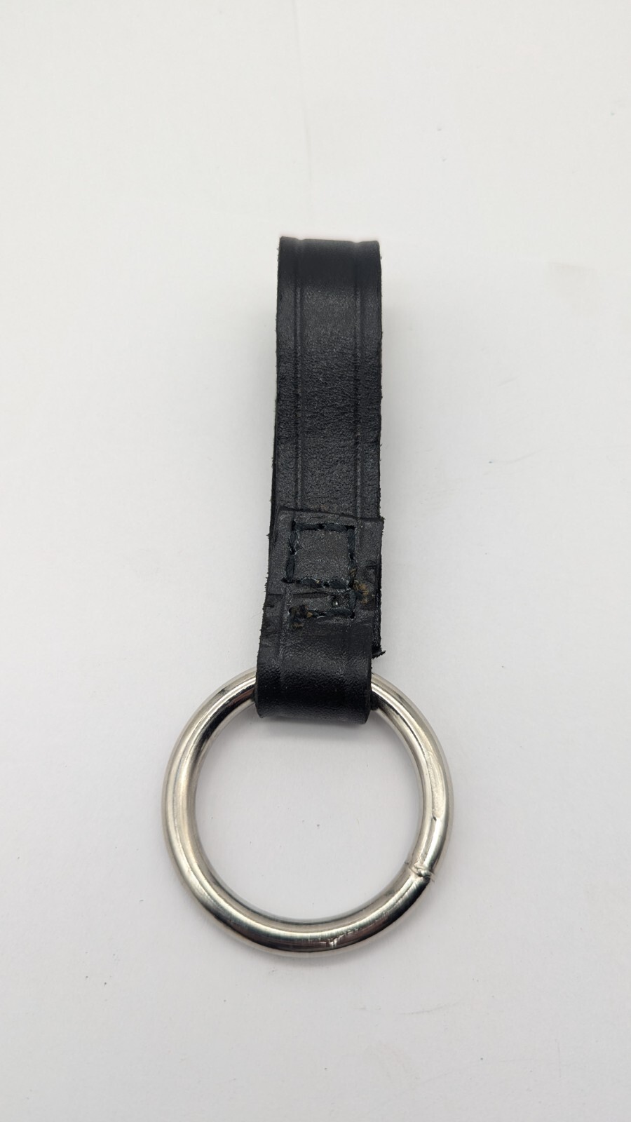 Gould & Goodrich Key Strap Black DUTY LEATHER LOOK READ MADE IN USA MODEL B122