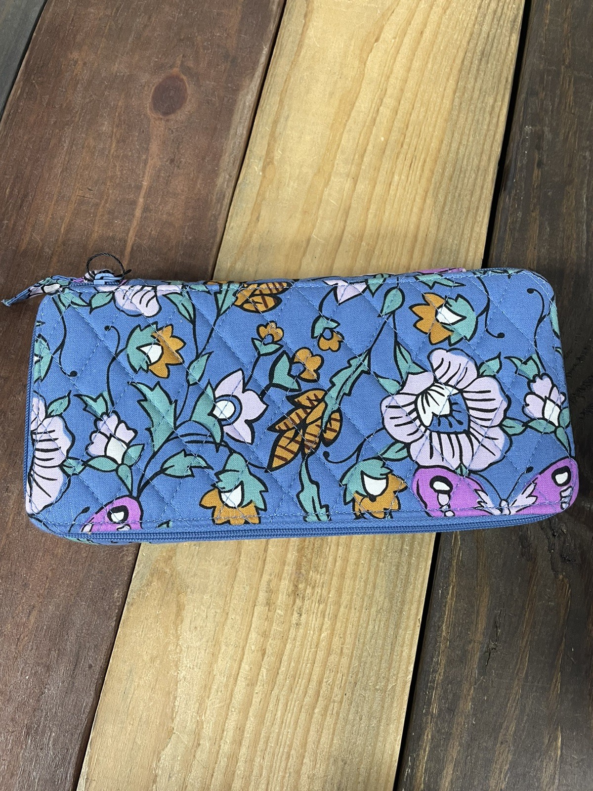 Vera Bradley Large Travel Pill Case Wild Prairie NWT Organizer