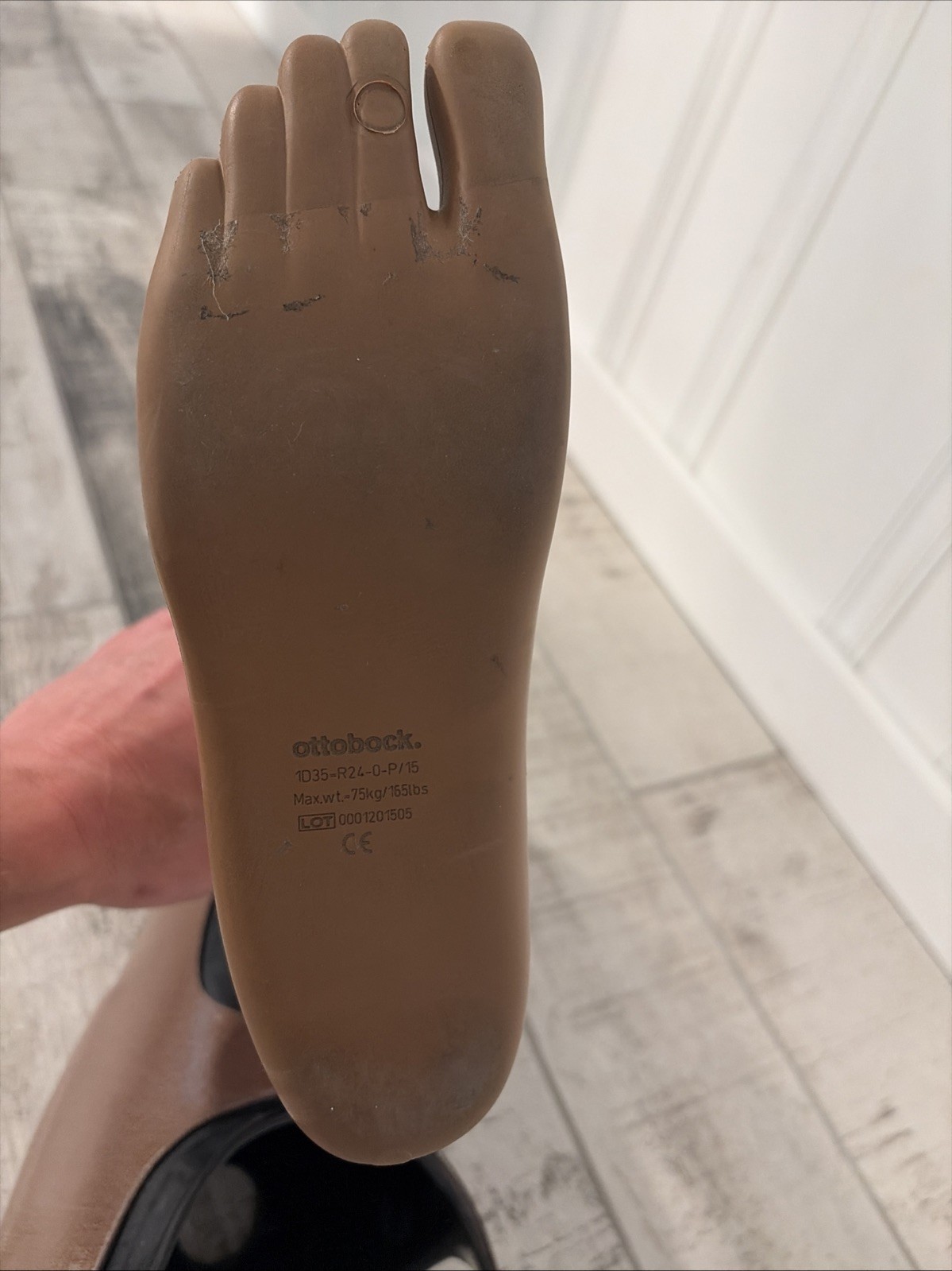 Otto Bock EBS Above Knee Prosthetic Leg And Foot