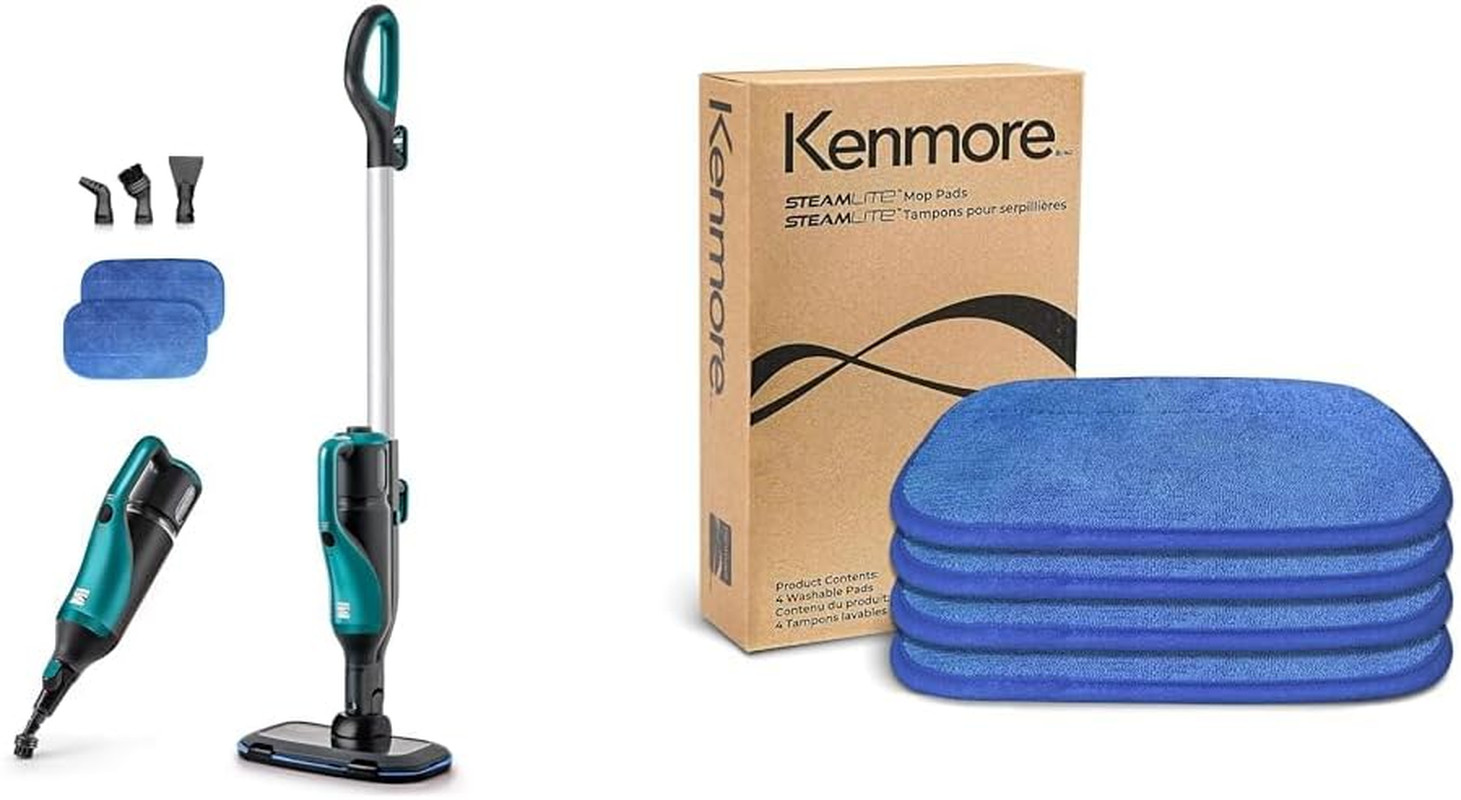 SM2050 2-In-1 Steam Mop Hard Floor Cleaner KP1010 Steam Mop Textile Pads