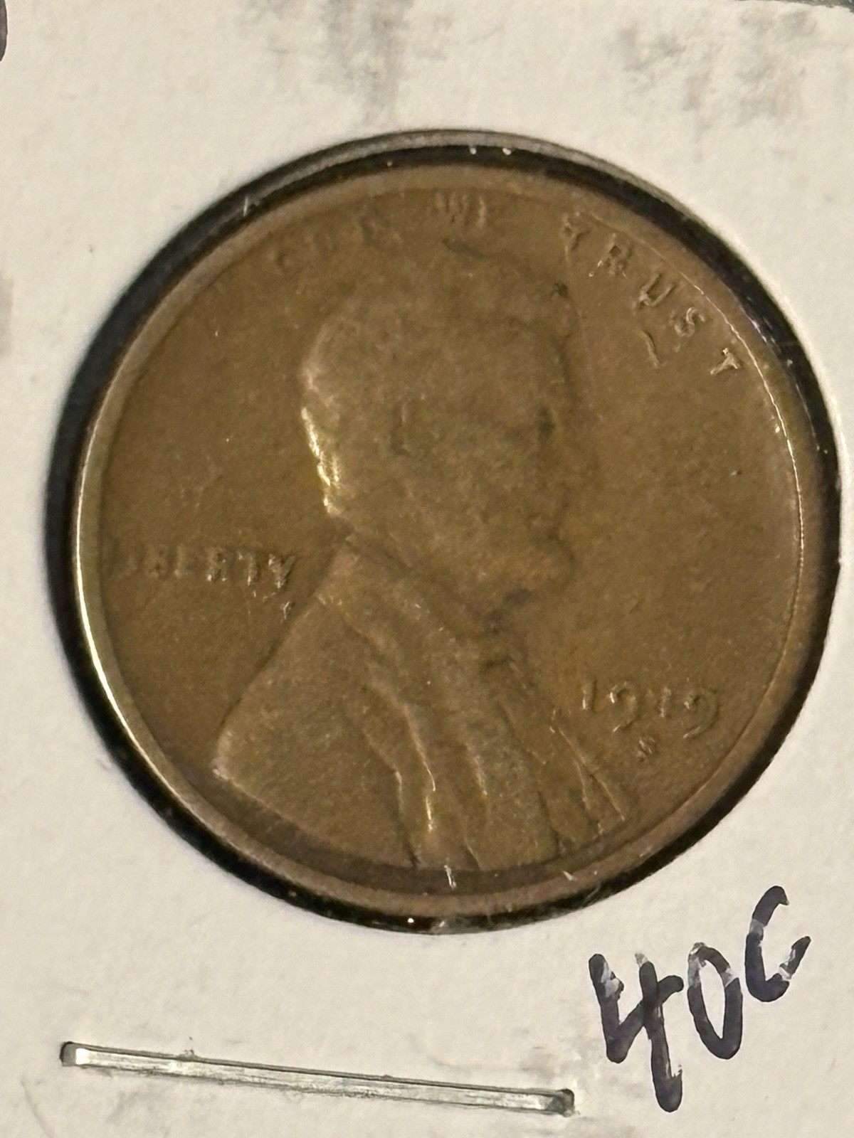 1919-S Lincoln Cent      Nice Grade