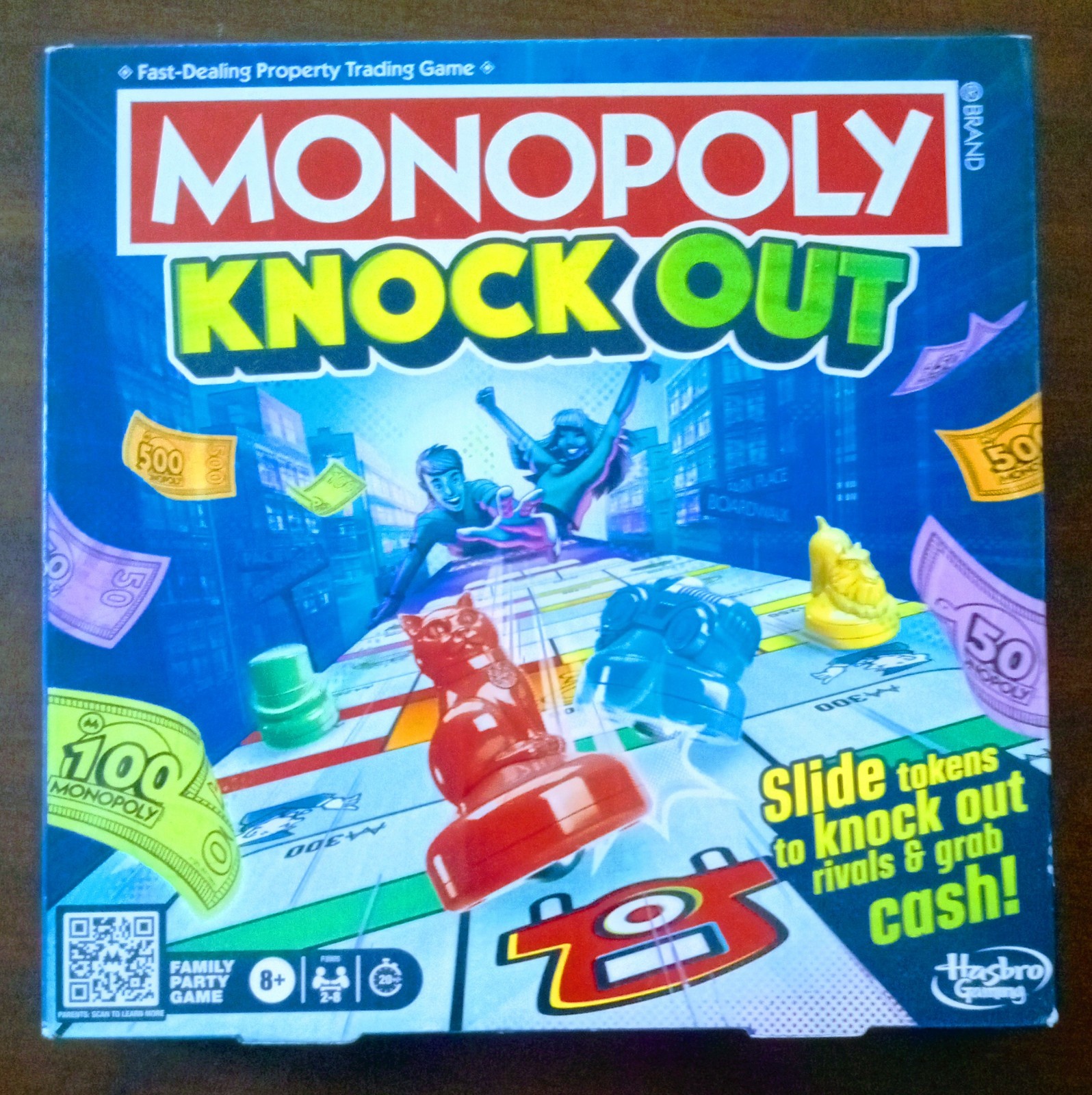 Monopoly Knock Out Shuffleboard Game Replacement Pieces