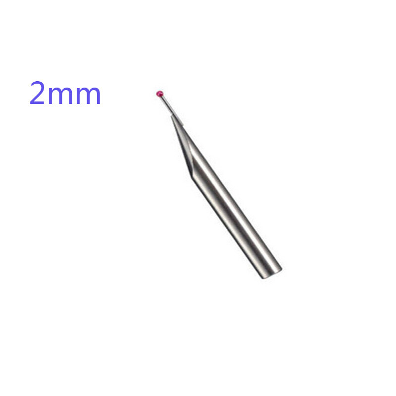 2Pcs Trimos Mitutoyo/ToMahr Fowler Diameter Ruby 2 Ball Tip Probe Insert