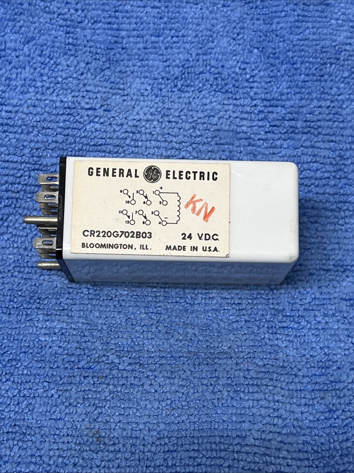 GENERAL ELECTRIC ~ CR220G702B03 ~ ELECTROMAGNETIC RELAY