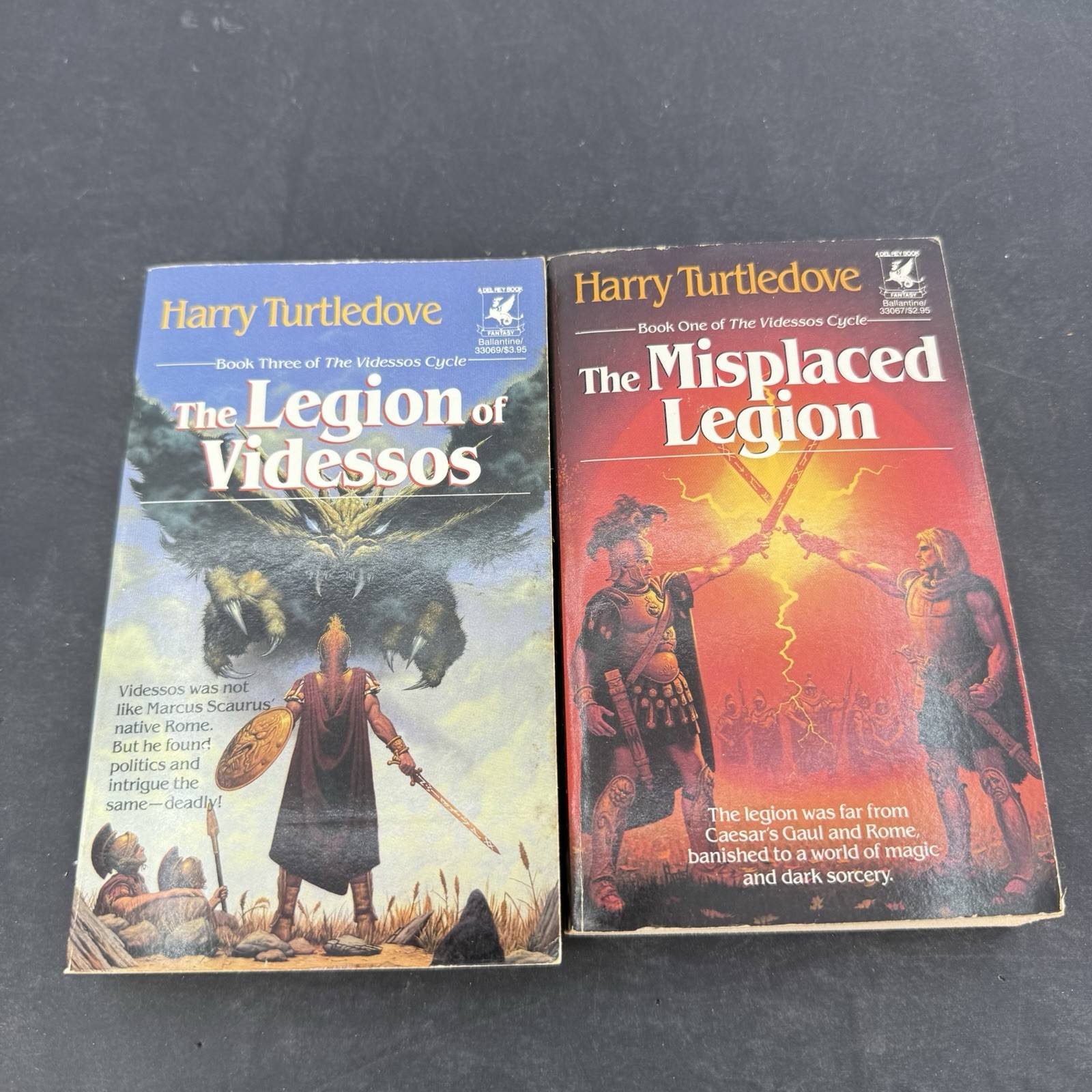 Vintage Paperback Lot Of 2 Harry Turtledove Legion of Videssos Misplaced Legion