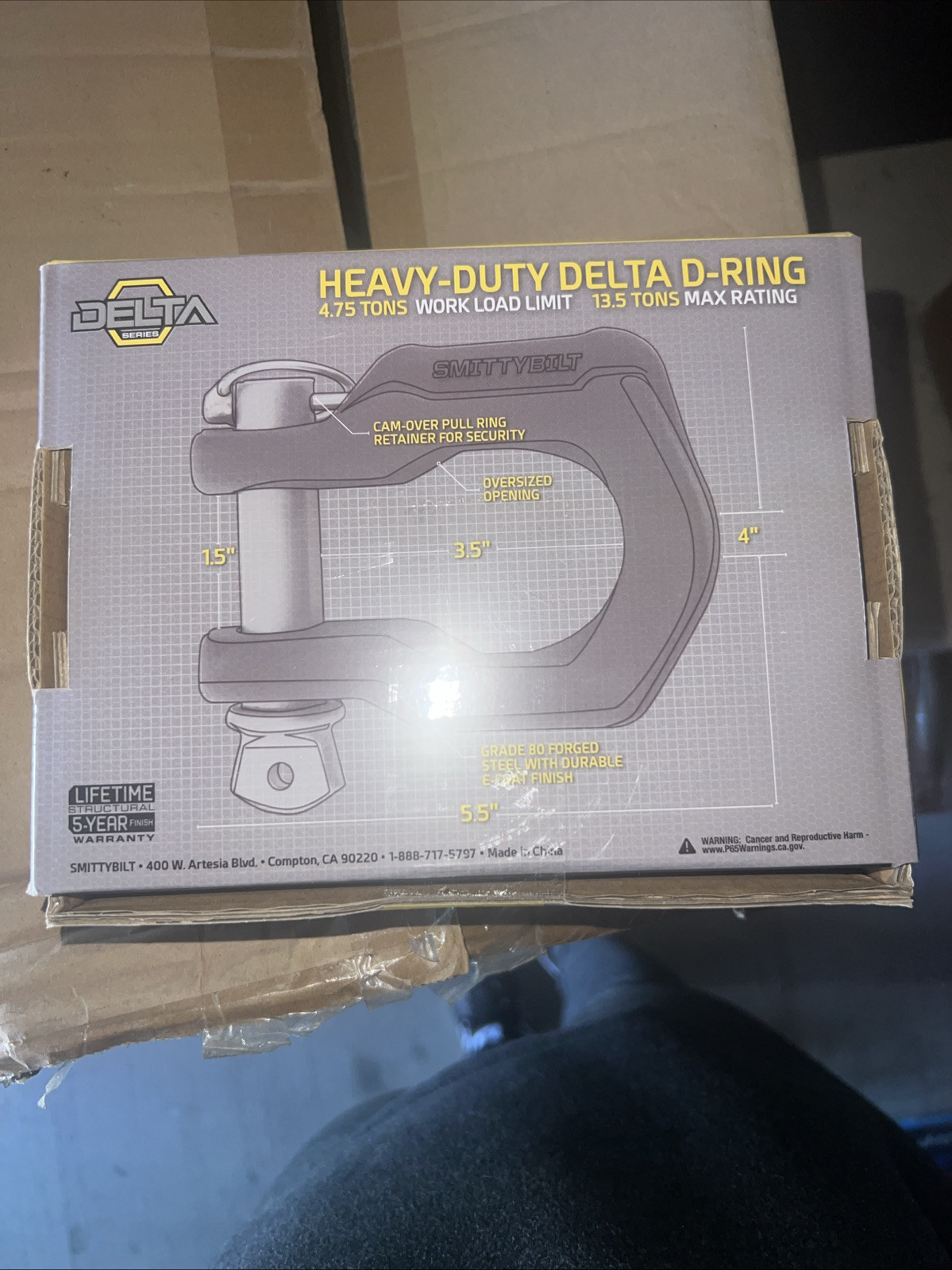 Smittybilt 99047 Delta D Ring