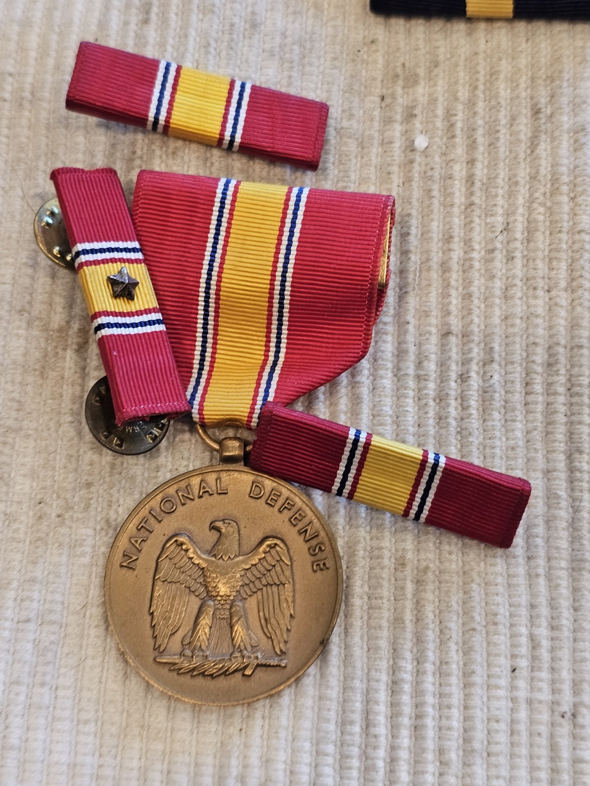 1960s Army Navy Marine Vietnam Cold War National Defense Medal Ribbon Set L@@K!!