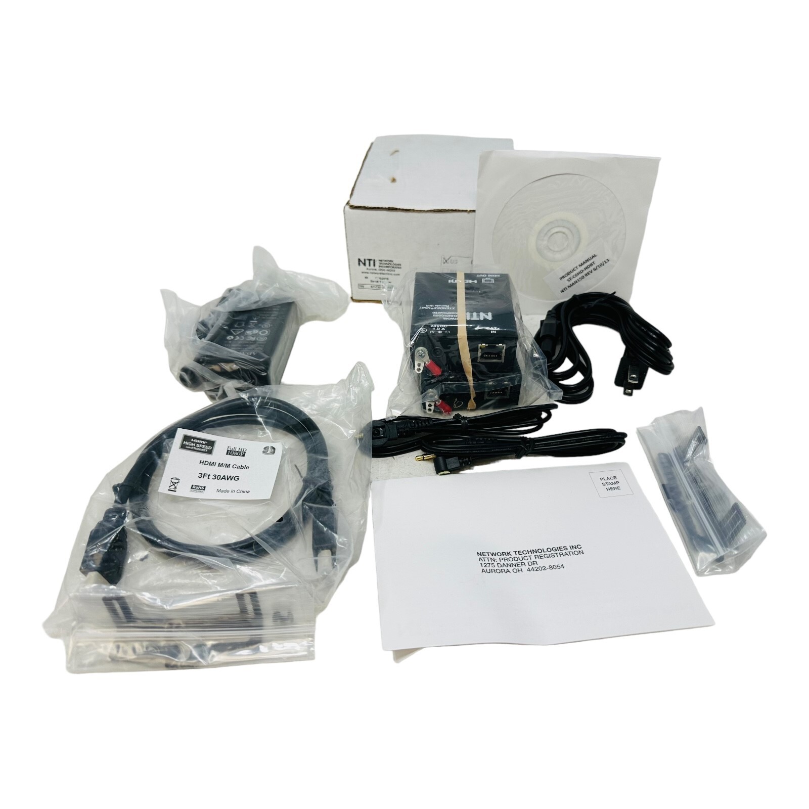 NTI ST-C6HD-HDBT-MDP LOCAL & REMOTE UNIT HDMI HDBase-T NEW/UNUSED SURPLUS