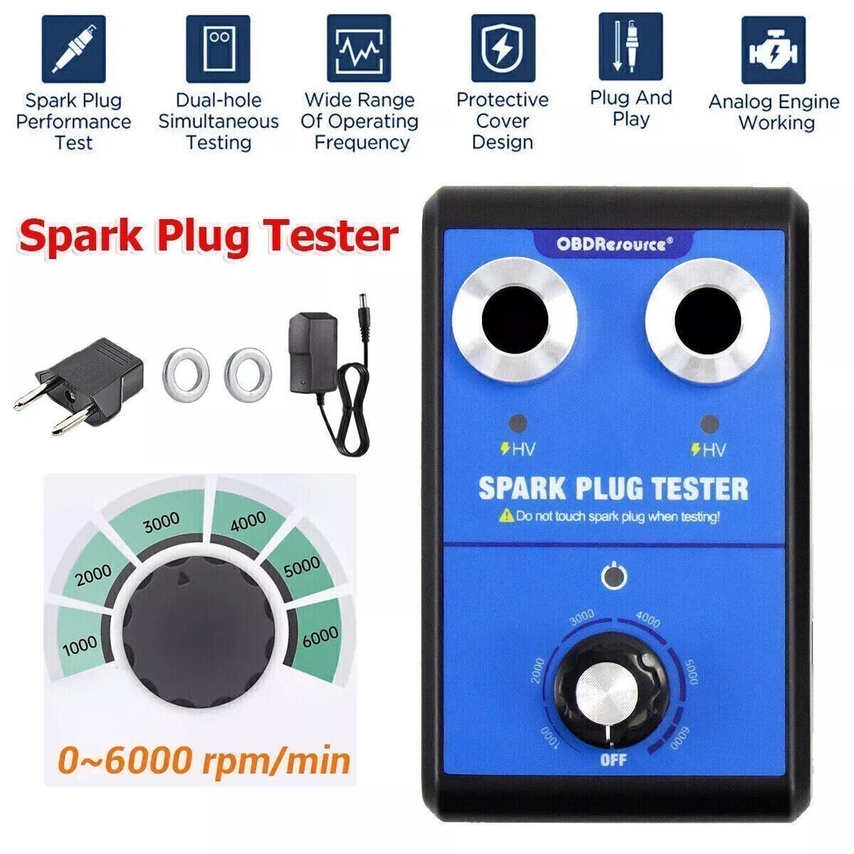 For Bosch BMW Spark Plug Tester Ignition System Checker 6000rpm