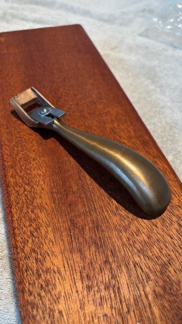 Woodworking Squirrel Tail Palm Plane Brass 6"