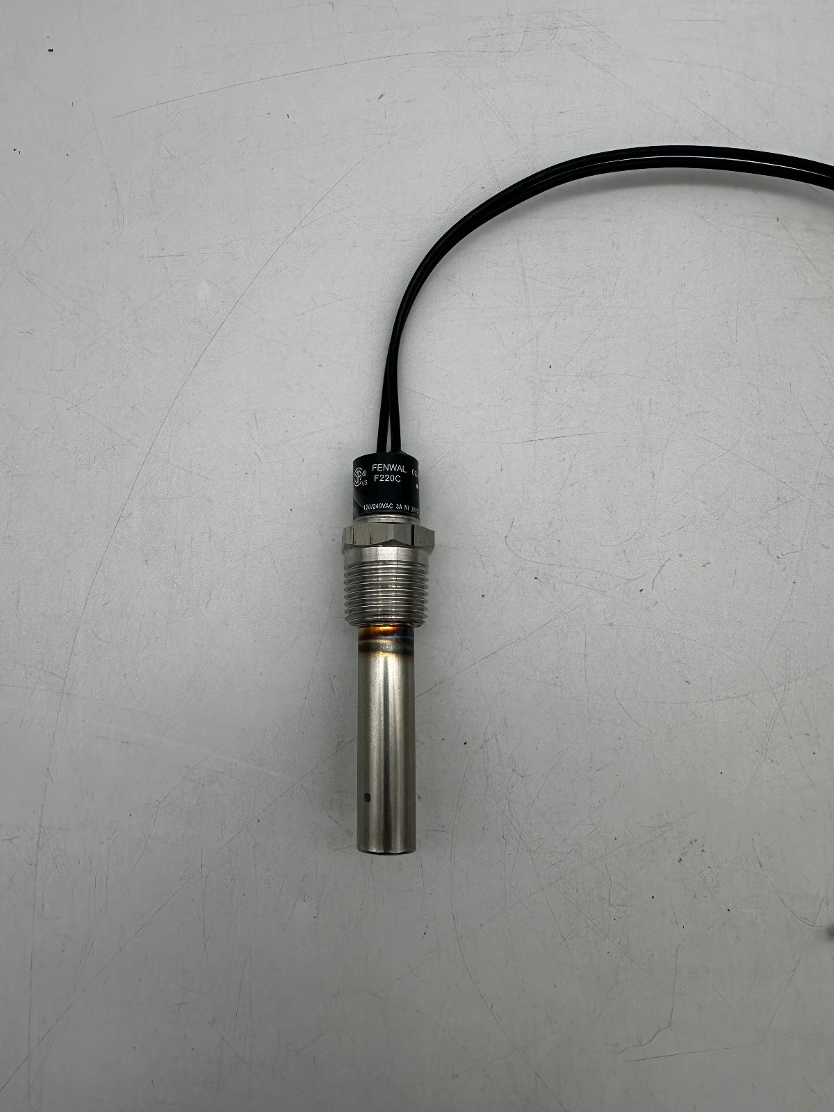 NEW! - Fenwal 08-809961-009 Temperature Switch Sensor 120/240VAC 3A - Open Box