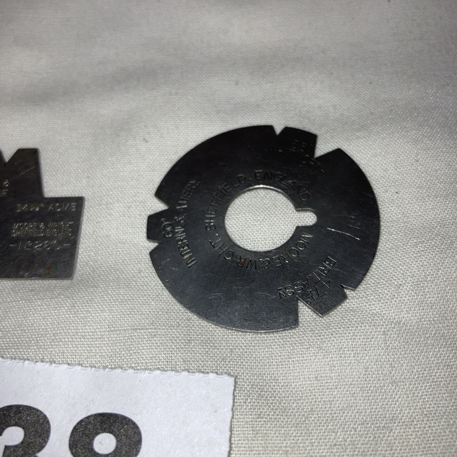 Moore & Wright 200 angle gauge and another gauge- engineering