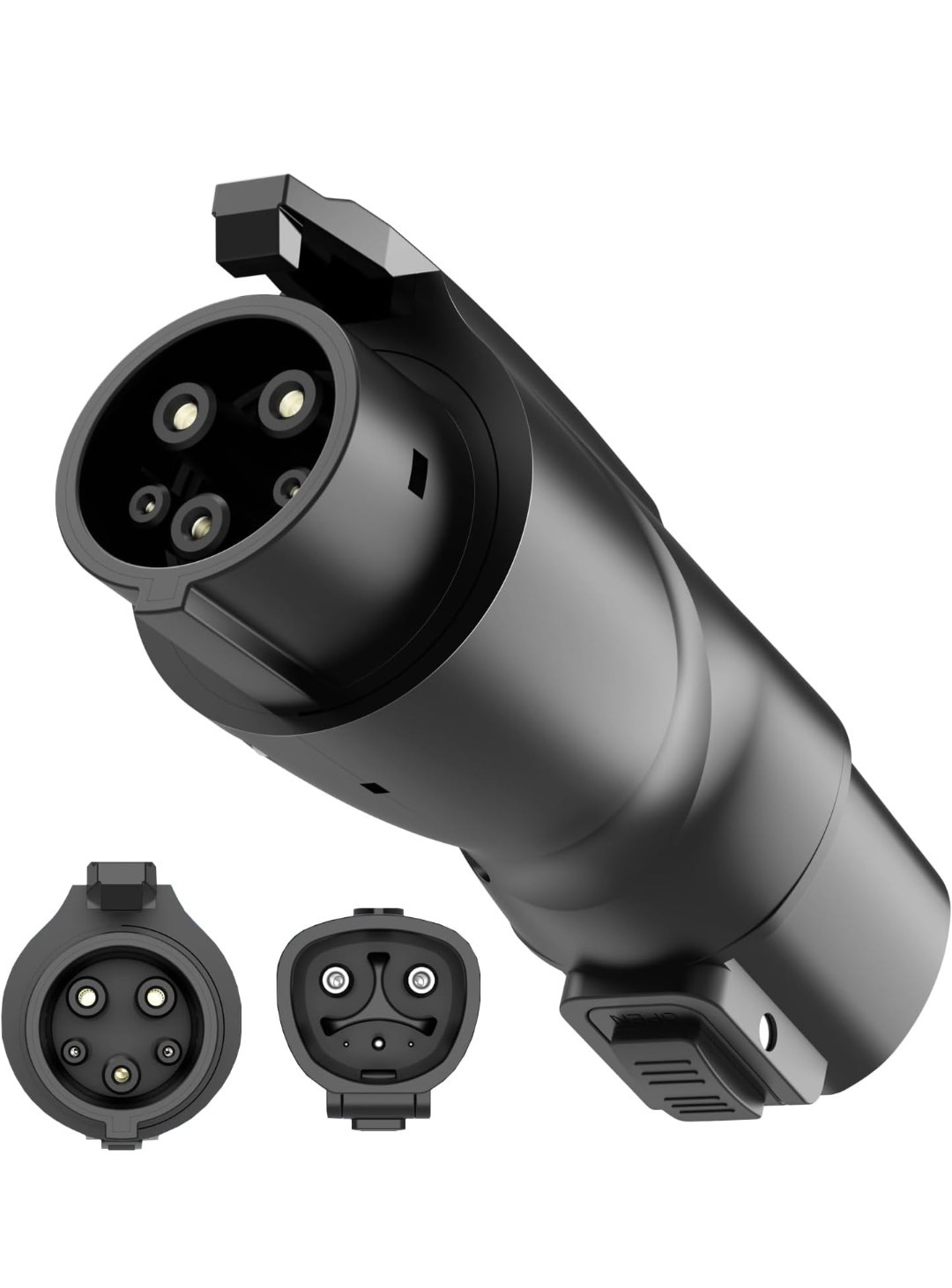 Otytkgo Nacs to J1772 Adapter, Portable Tesla to J1772 Adapter with Fixed...
