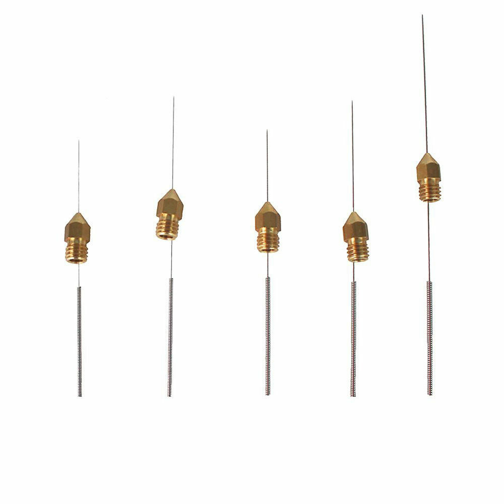 x5 Nozzle 0.4mm for Markerbot Replicator 1, 2, 2X, 5th, Mini, Z18 + Tools