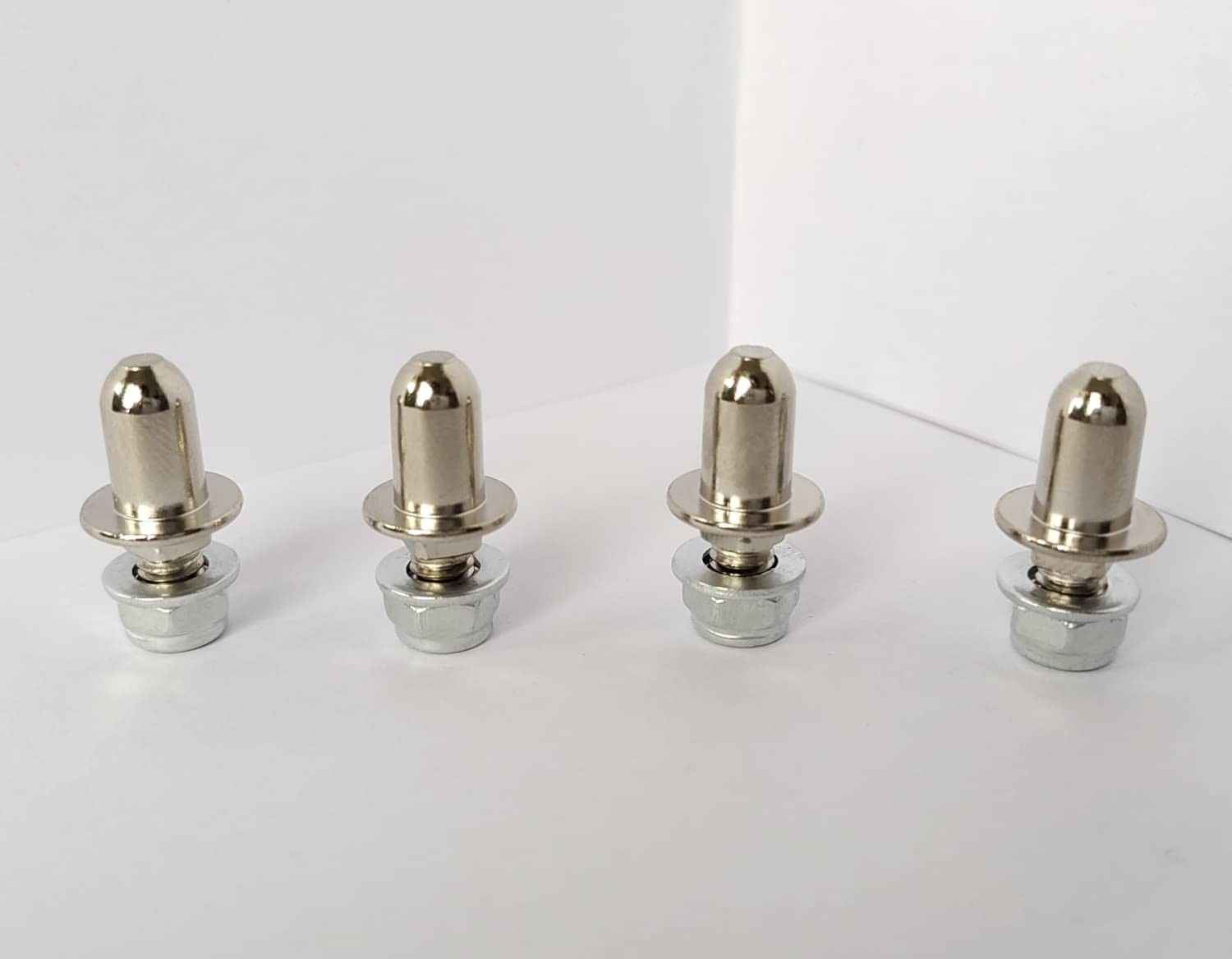 Universal Wheelchair footrest Hanger pins,Replacement Standard, Nickel Plated
