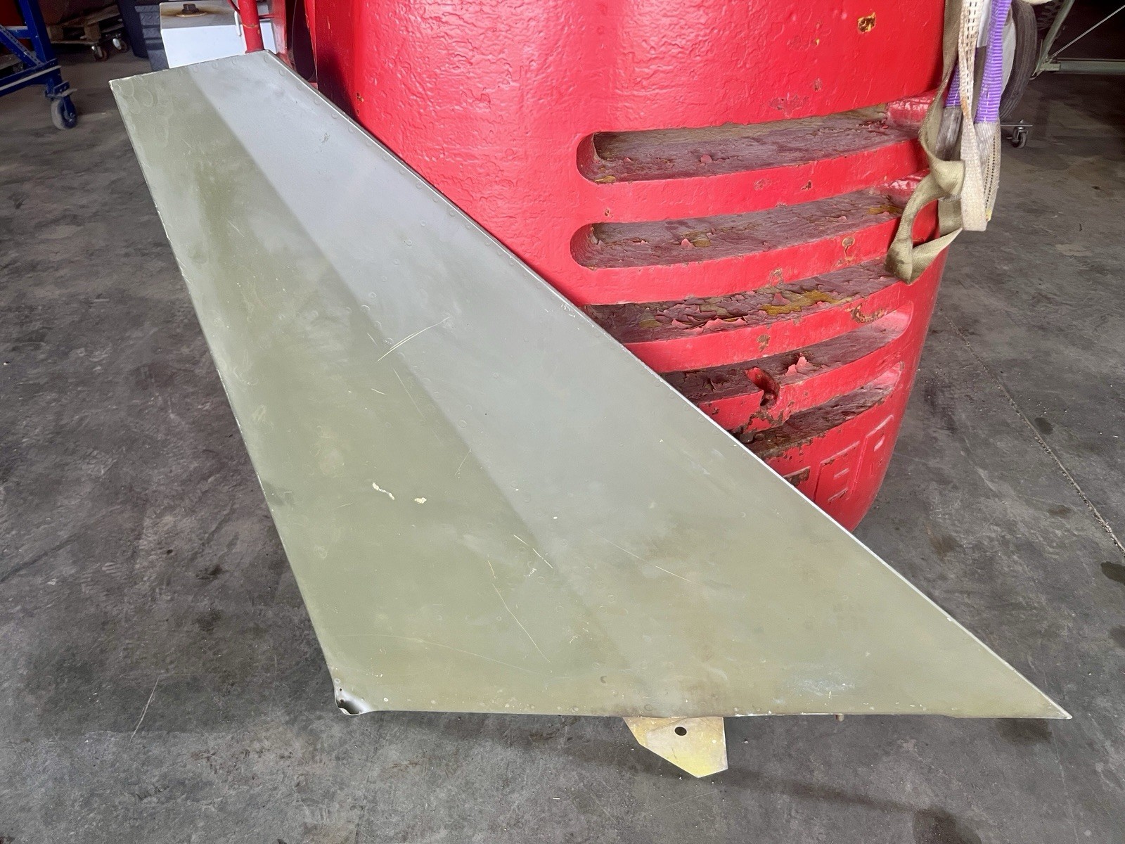 Original Honest John M136 Fin Assembly-Cold War Static Display Artifact