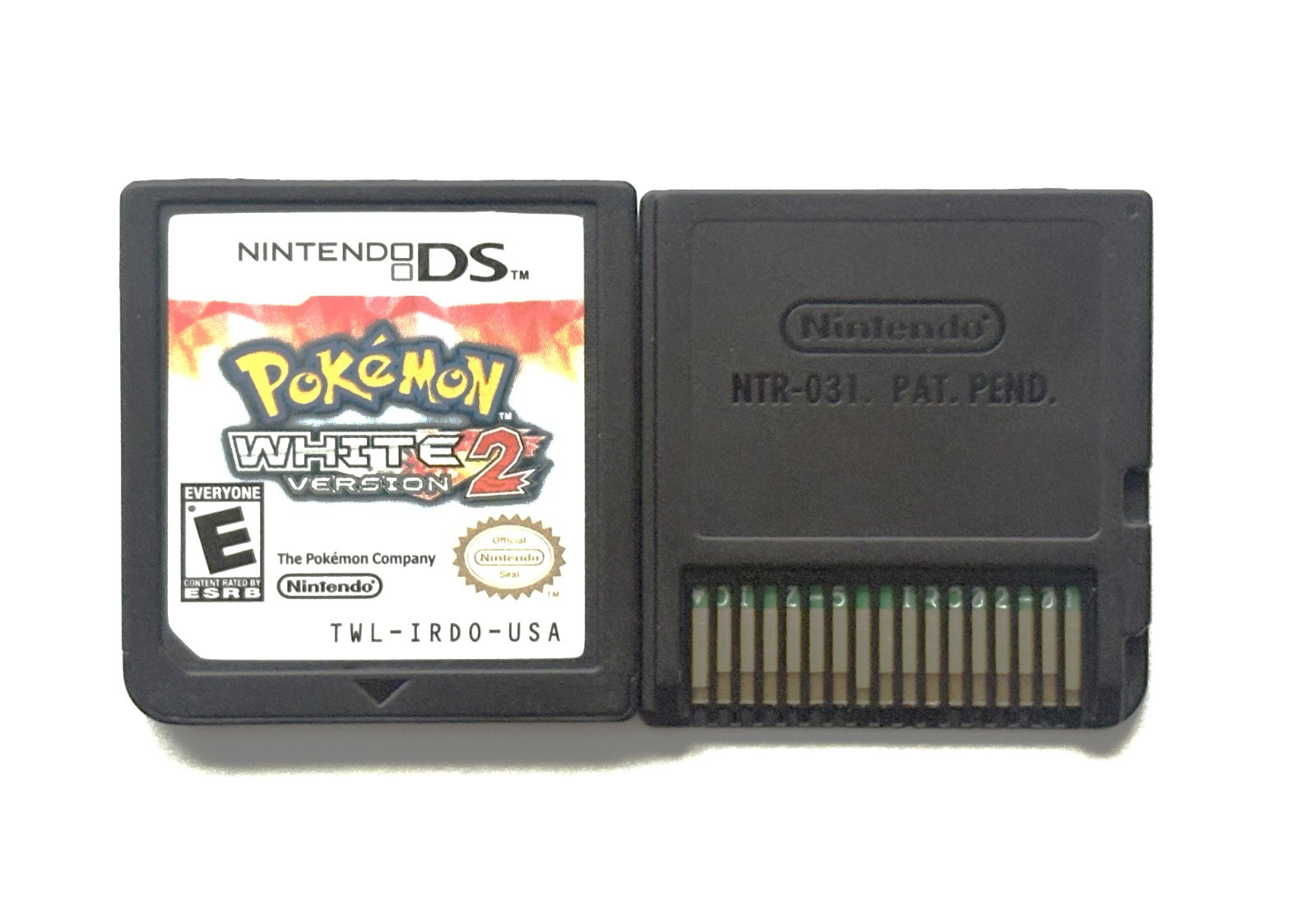 Nintendo DS Game Cartridge Only Pokemon White Version 2 Free Shipping