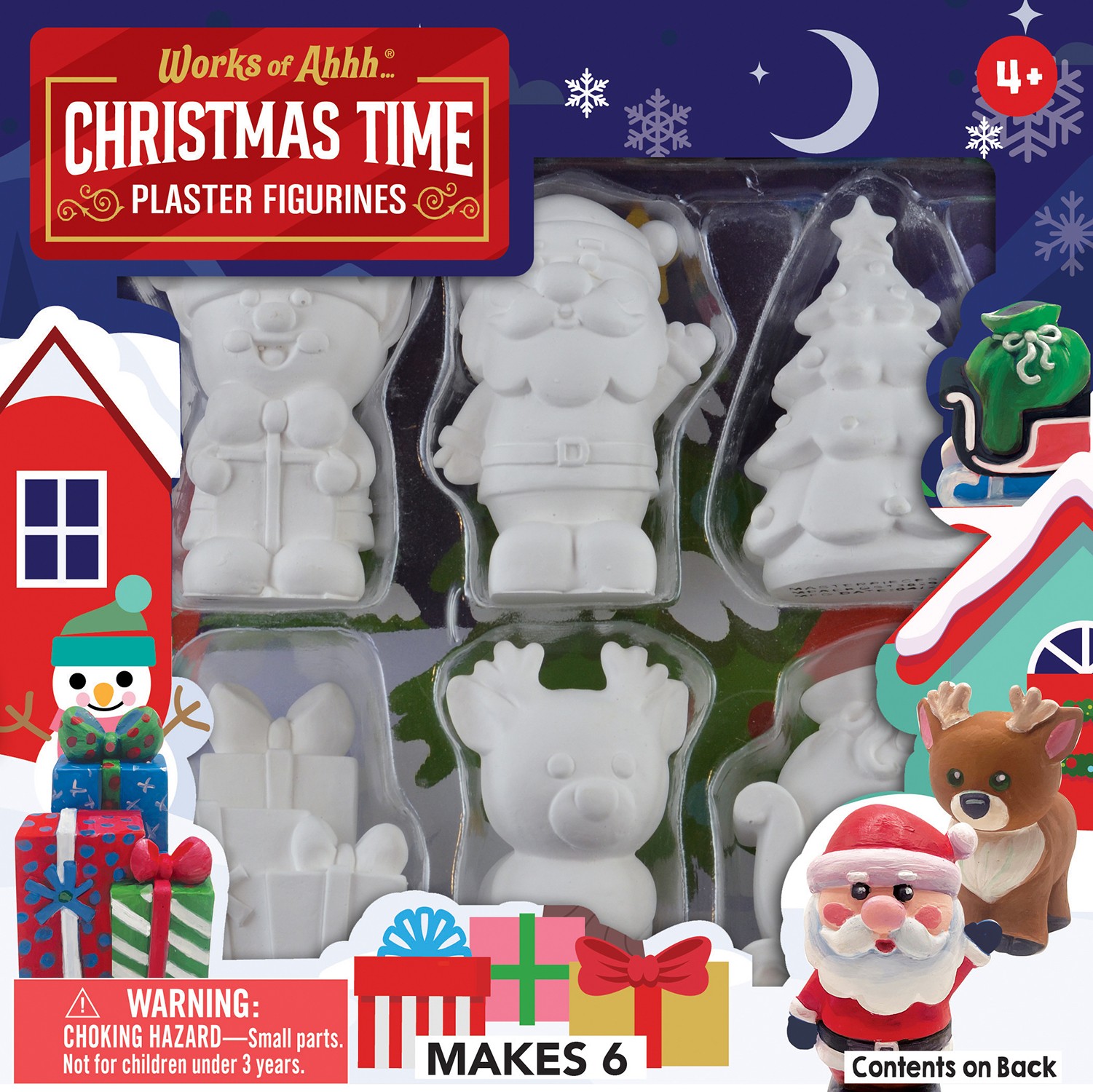 MasterPieces - Christmas Time - Plaster Figurine Paint Set