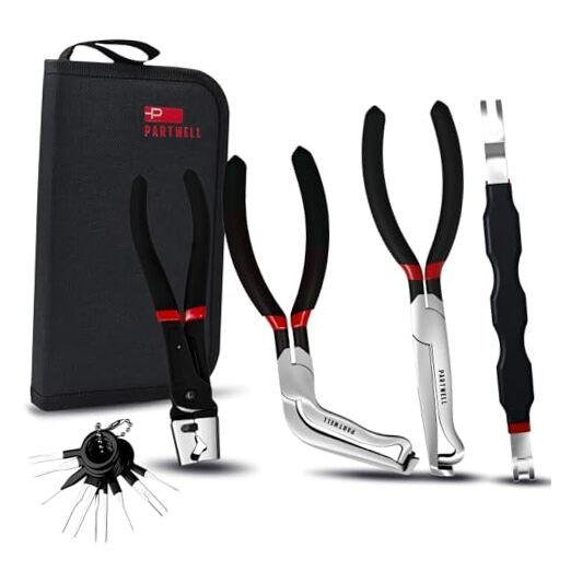 Electrical Disconnect Pliers Set – 4PC Electrical Connector Pliers for 5 Red
