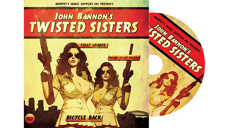 Twisted Sisters 2.0 (Gimmicks and Online Instructions) Bicycle Back