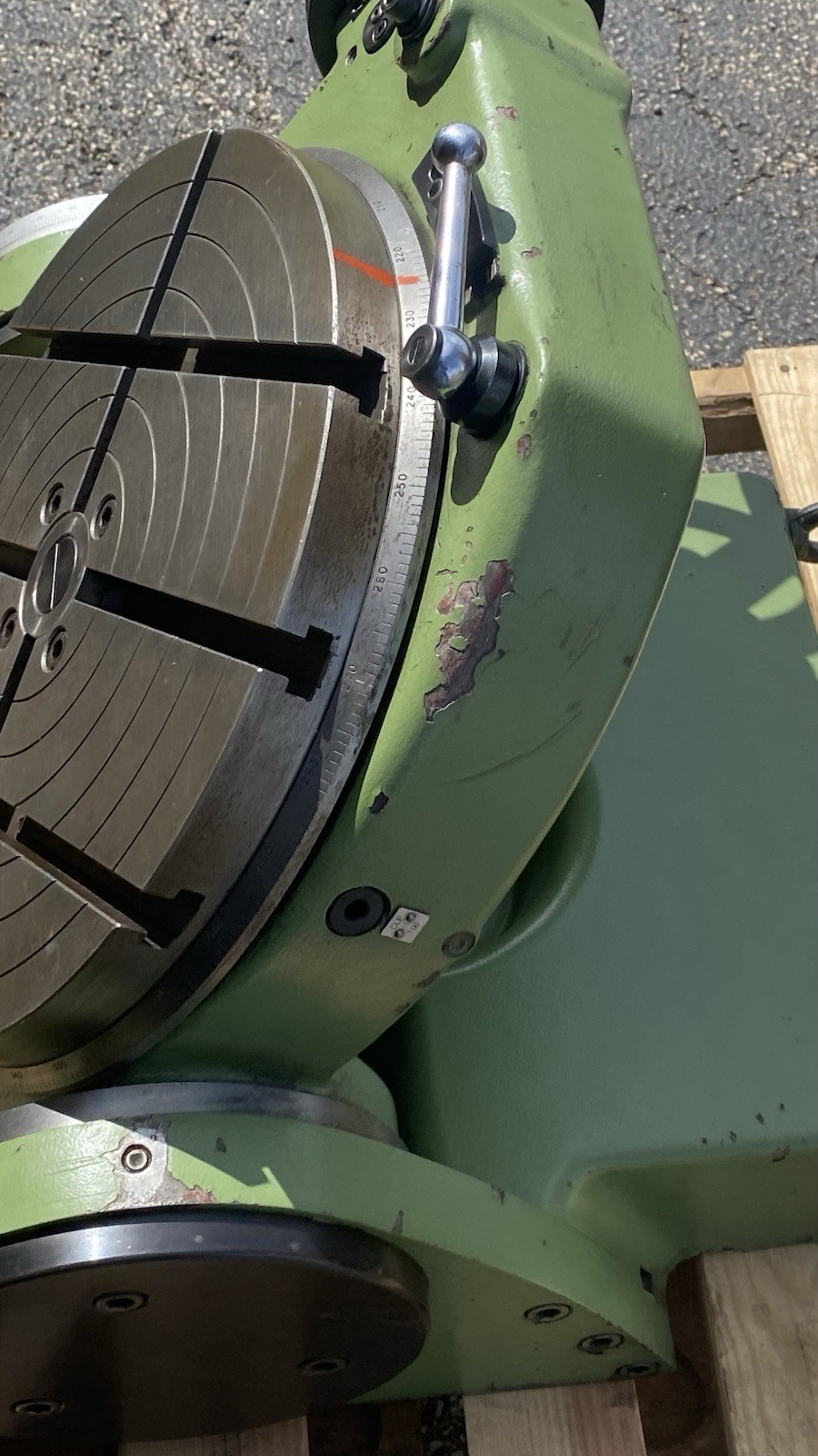 Walter RIS400 G Precision Tilting Rotary Table Horizontal Vertical Boring Mill ￼