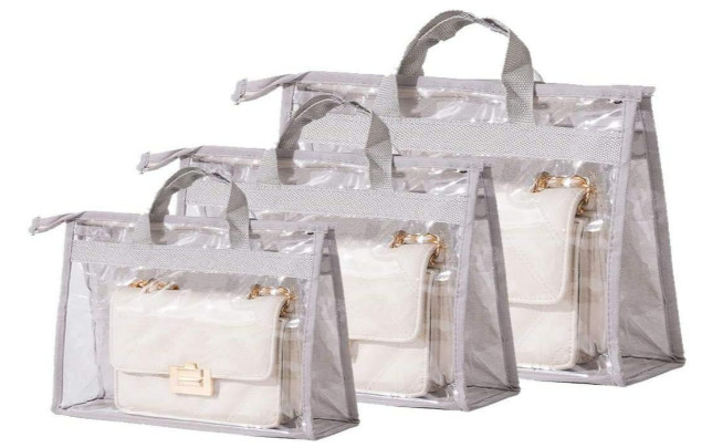 Fanspack Handbag Storage Handbag Organizer 3PCS Handbag Dust Cover Bag Handbag