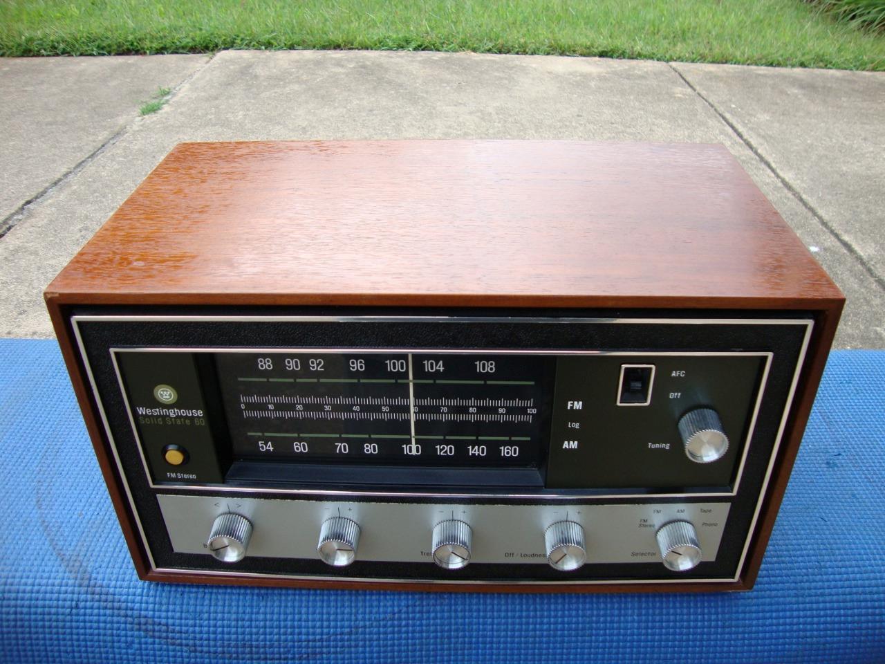 Westinghouse Solid State 60 Tuner Amplifier w/ Phono & Tape Input -Reconditioned