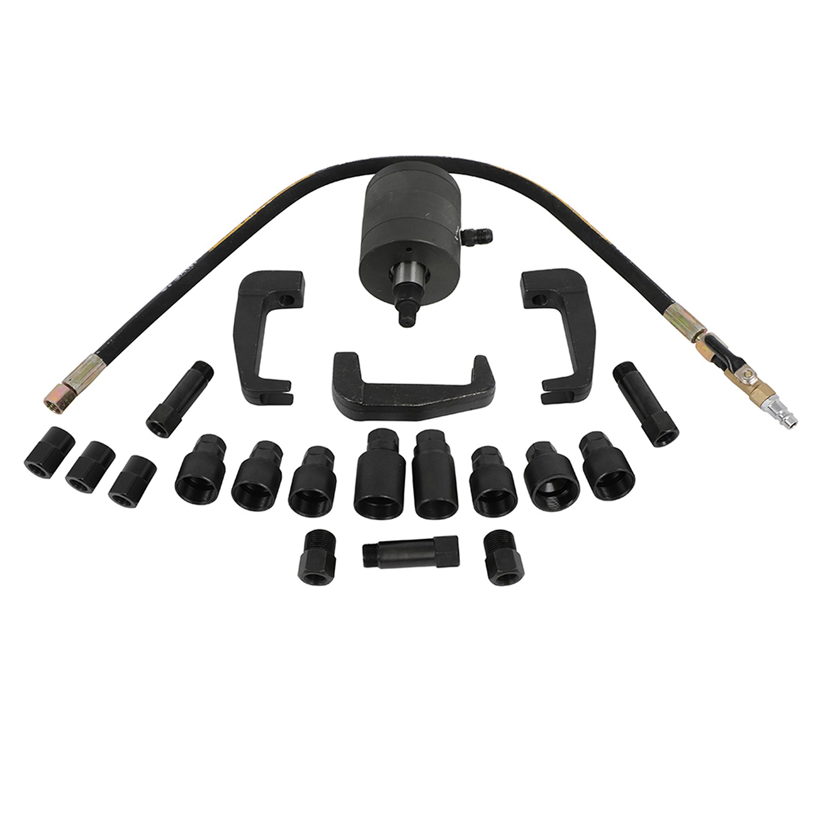 24PCS Pneumatic Puller Set Extractor Tool Kit Fits Diesel Injectors Removal New