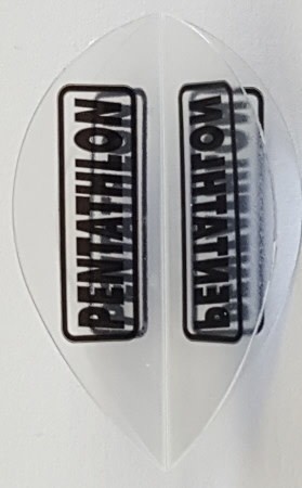Pentathlon Clear Pear Dart Flights