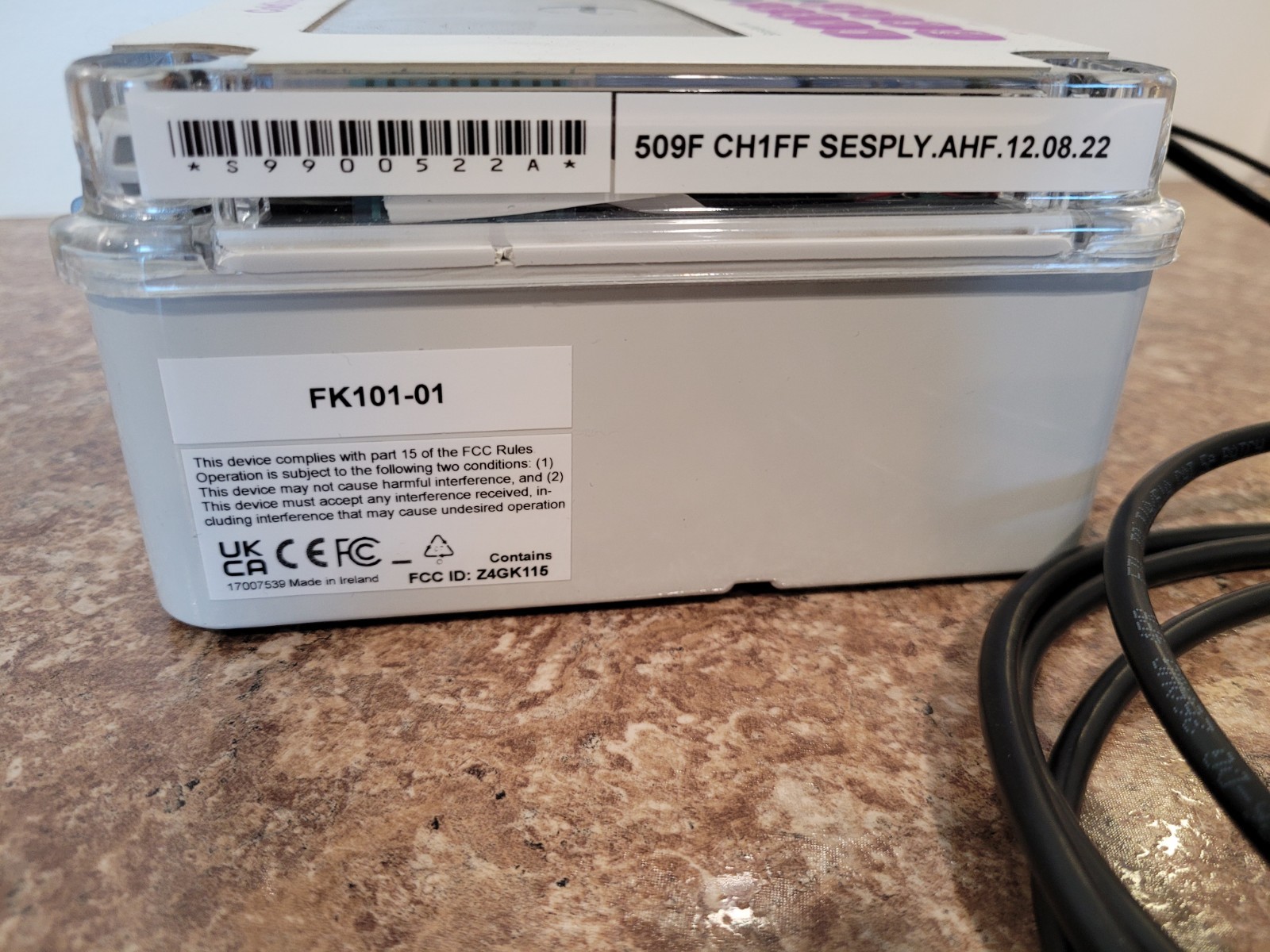 SENSITECH ColdStream Site w/ power adapter
