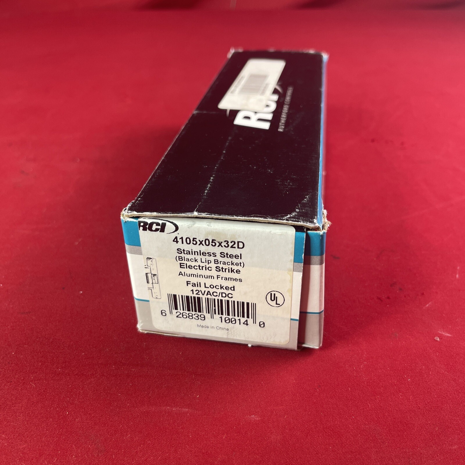RCI (4105x05x32D) Stainless Steel Electric Strike 12VAC/DC - New Open Box!