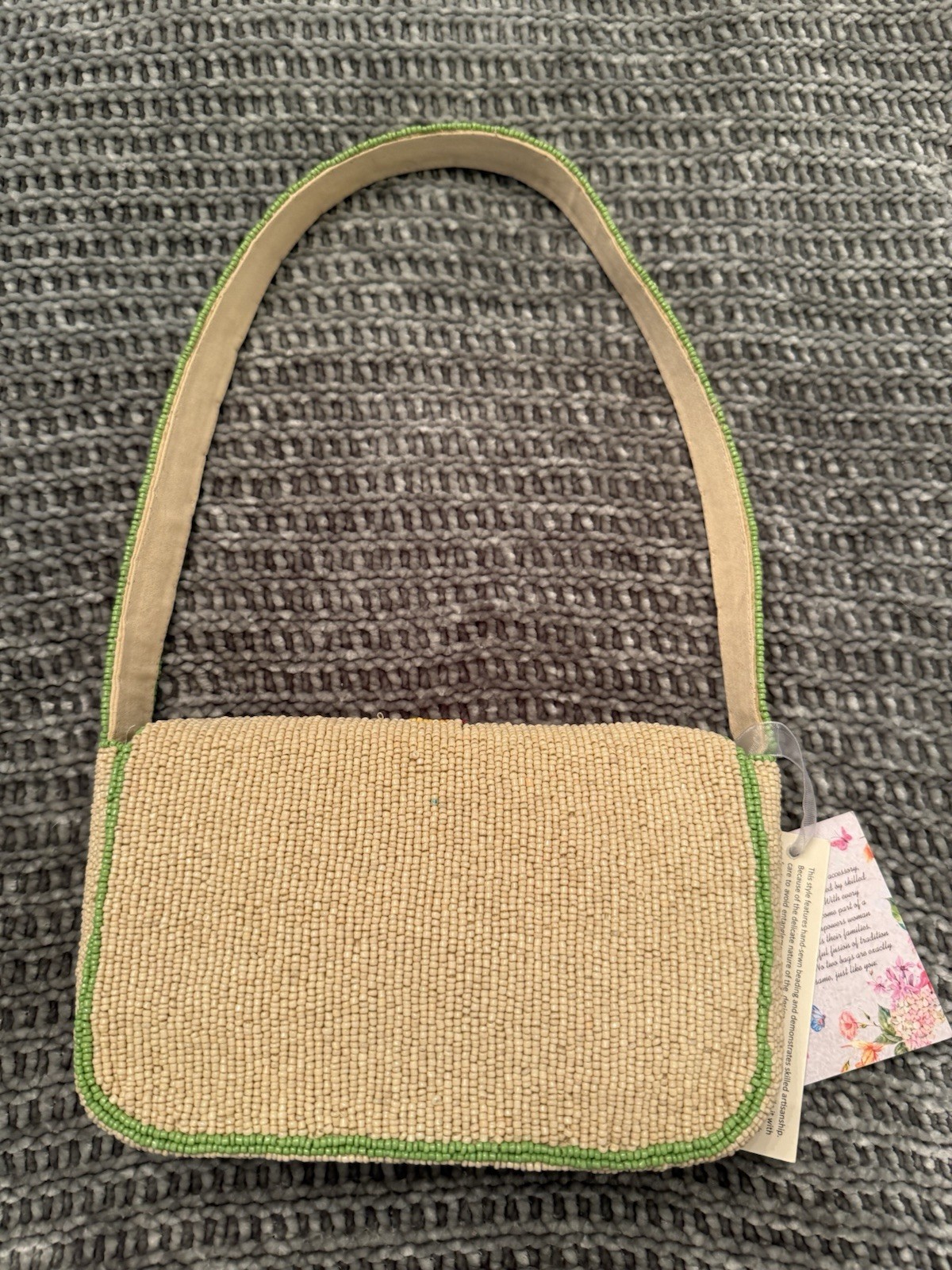 Beautiful New Release Aperol Spritz & Oranges Beaded Shoulder Bag