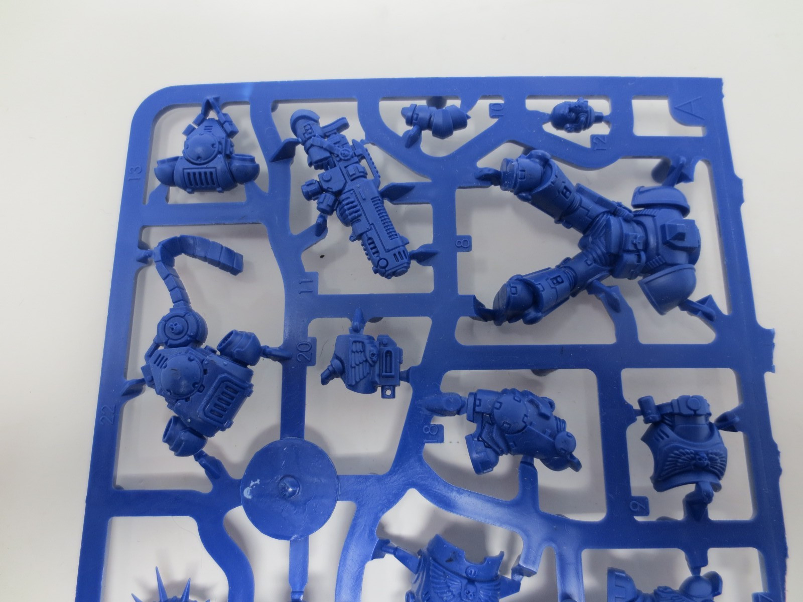 Space Marine Primaris Captain and Intercessor with Hellblaster on Sprue 40k A4