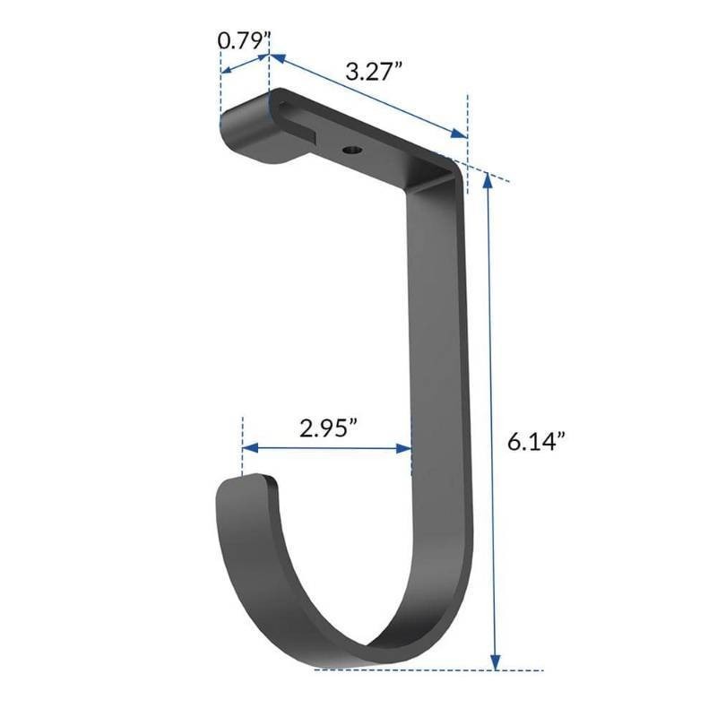 Fleximounts Accessory Hook 4-Pack for Overhead Garage Storage Rack New Open-Item