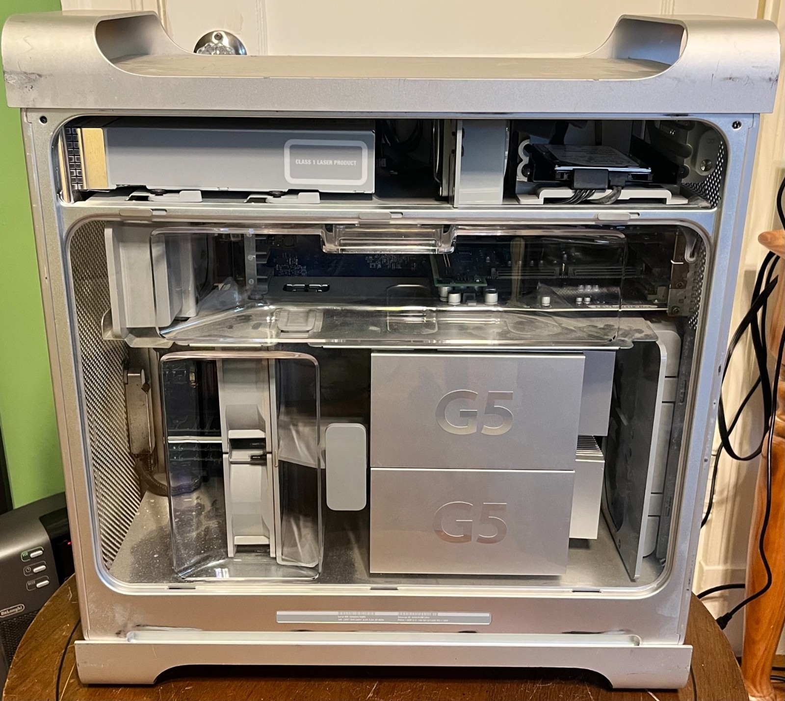 Apple PowerMac G5 PowerPC - Dual 1.8GHz - 6.5GB RAM 160GB HD - w/ cards! 🍎➕🍏