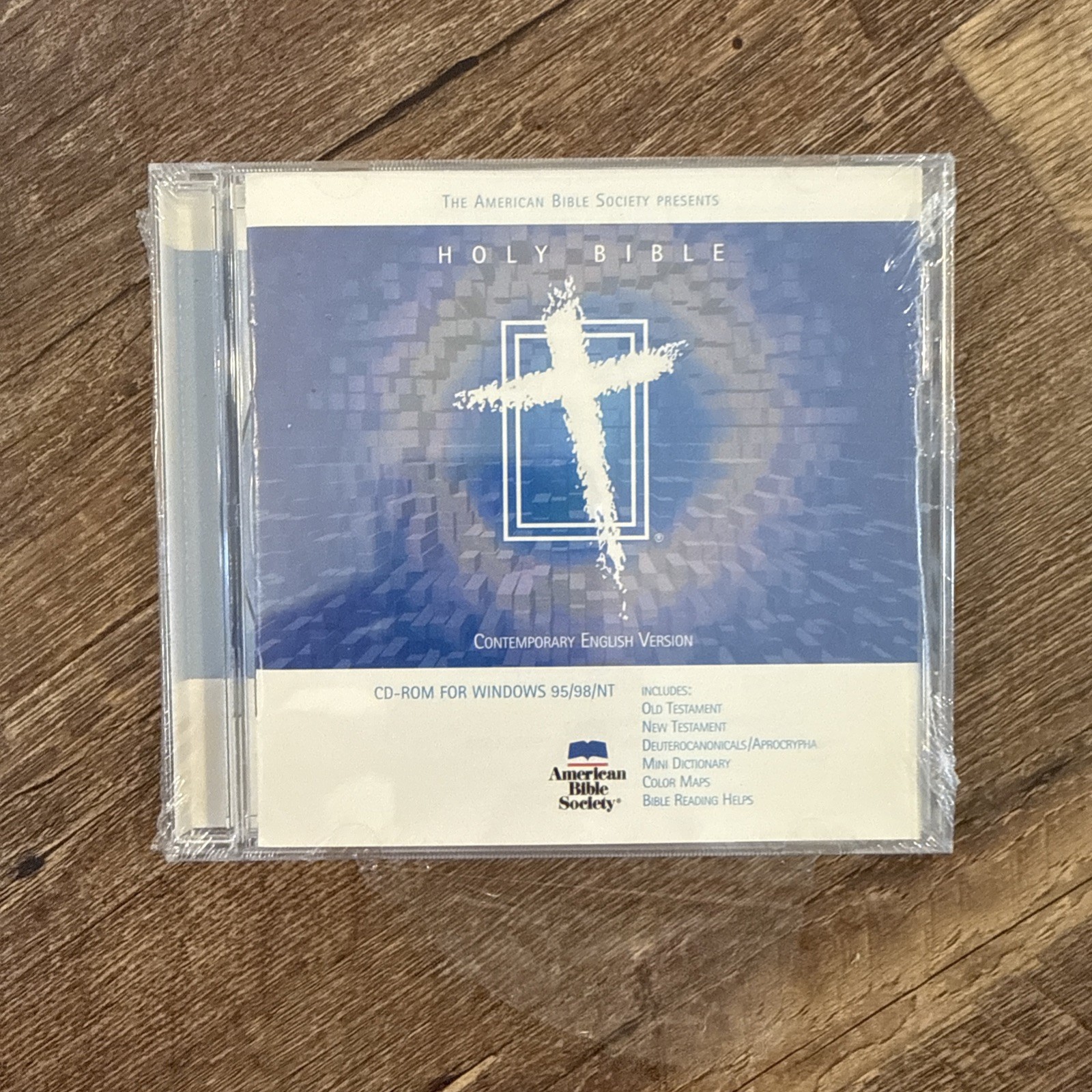 HOLY BIBLE by The American Bible Society (CD-ROM for Windows 95/98/NT)