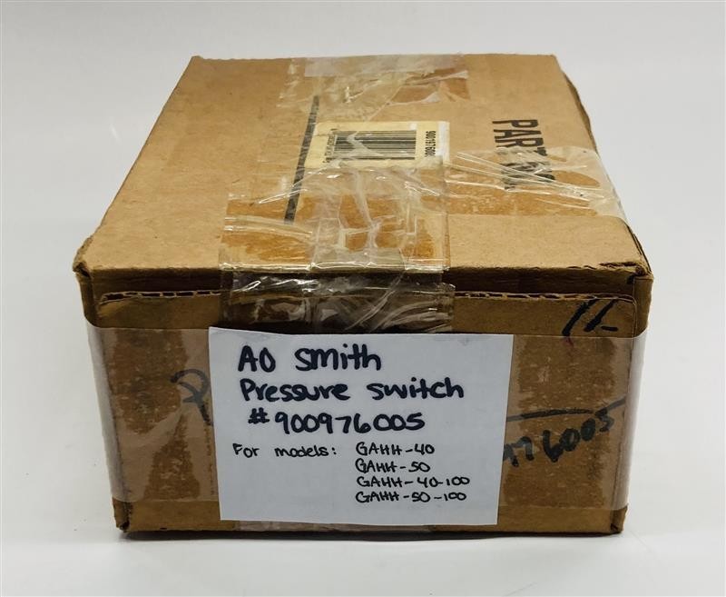 A.O. SMITH AIR PRESSURE SWITCH #9001976005