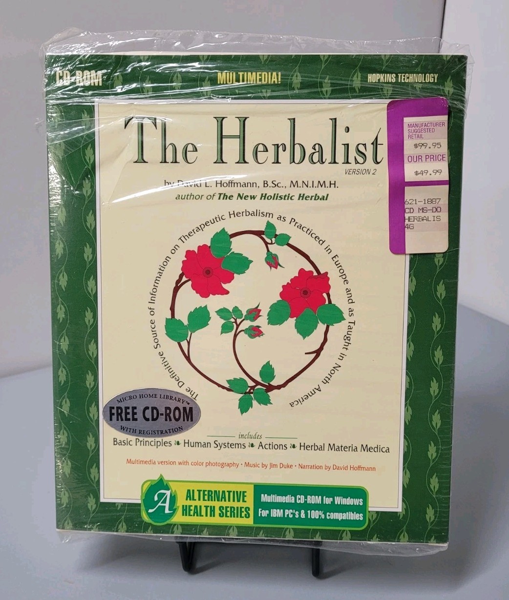 The Herbalist David Hoffman CD-ROM Big Box - With Guide