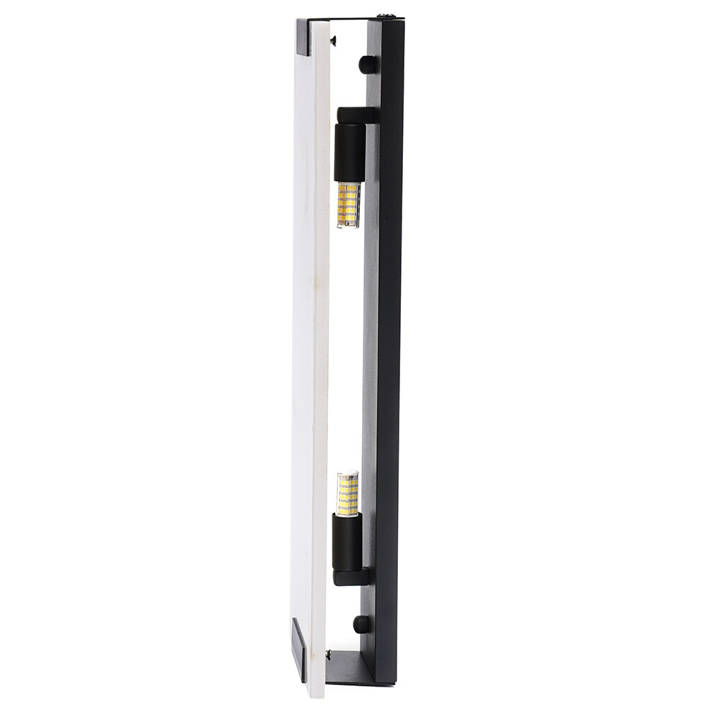 Marble Wall Light Hand Carved Alabaster Rectangular Sconce LED Indoor Wall Lamp