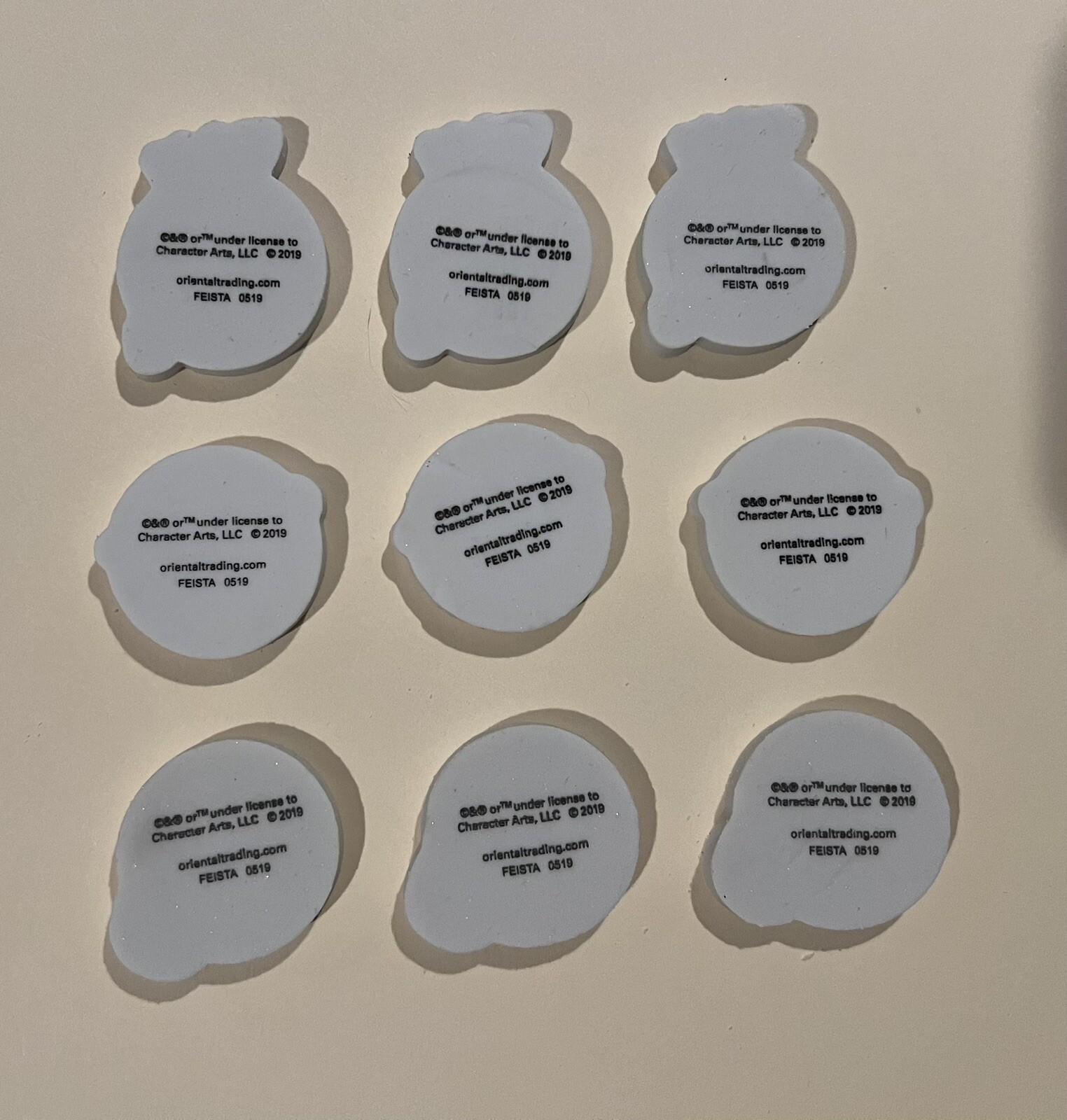 Rudolph The Red Nosed Reindeer Erasers (9)