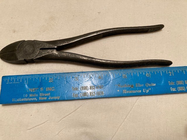 MADE IN USA - Vintage Snap on Vacuum Grip No. 87 7-1/4" Diagonal Cutting Pliers
