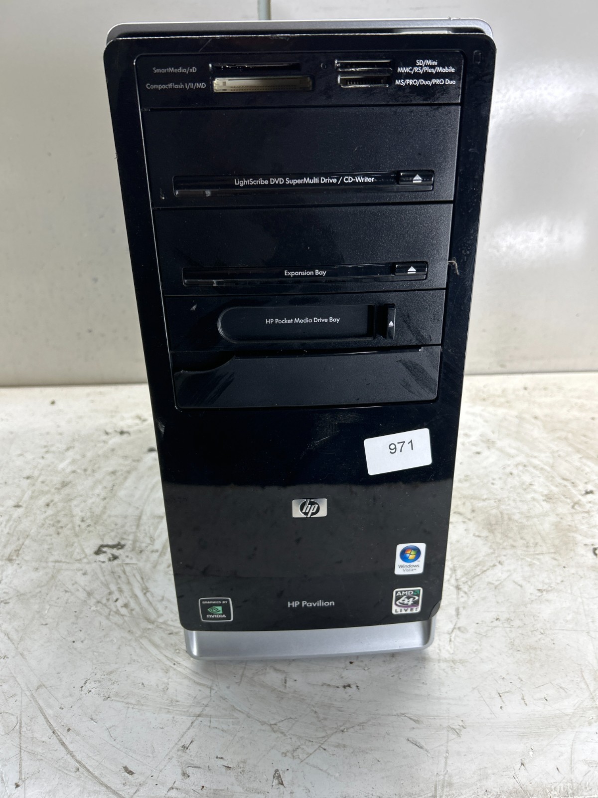 HP Pavilion D5468AT-ABA AMD Athlon 64 X2 Dual Core 5000+ 3GB NO HDD