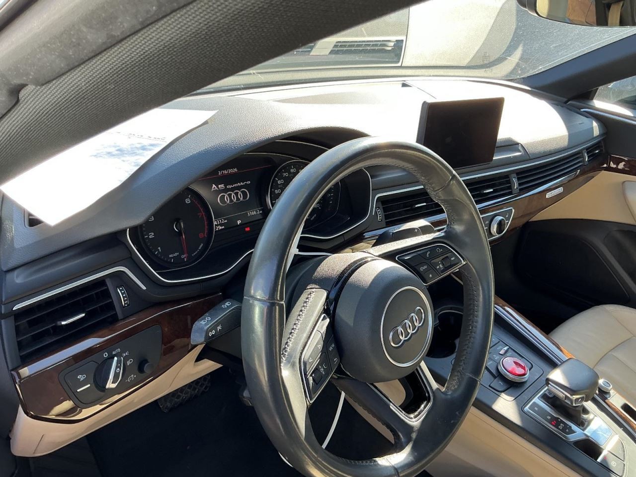 AUDI A5 2019 Glove Box 4969687