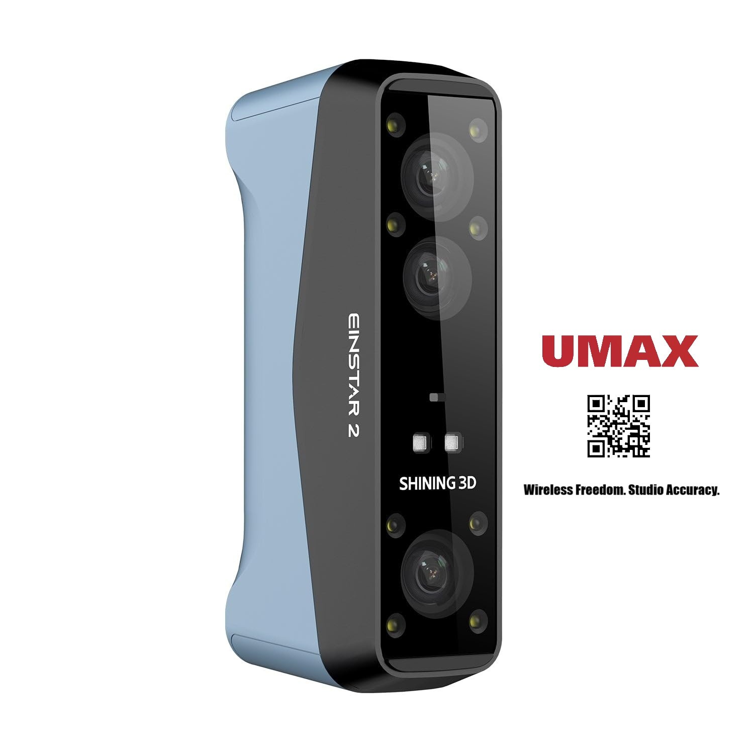 EINSTAR 2 Wireless 3D Scanner Full-Color Capture, Outdoor-Ready, Battery Powered