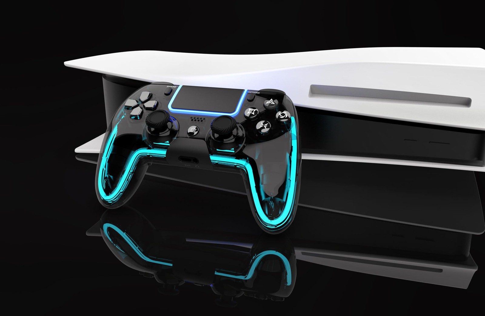 Wireless Controller for PS5, Pro/Slim/MAC/Steam Deck/PC, Hall Effect Joystick...