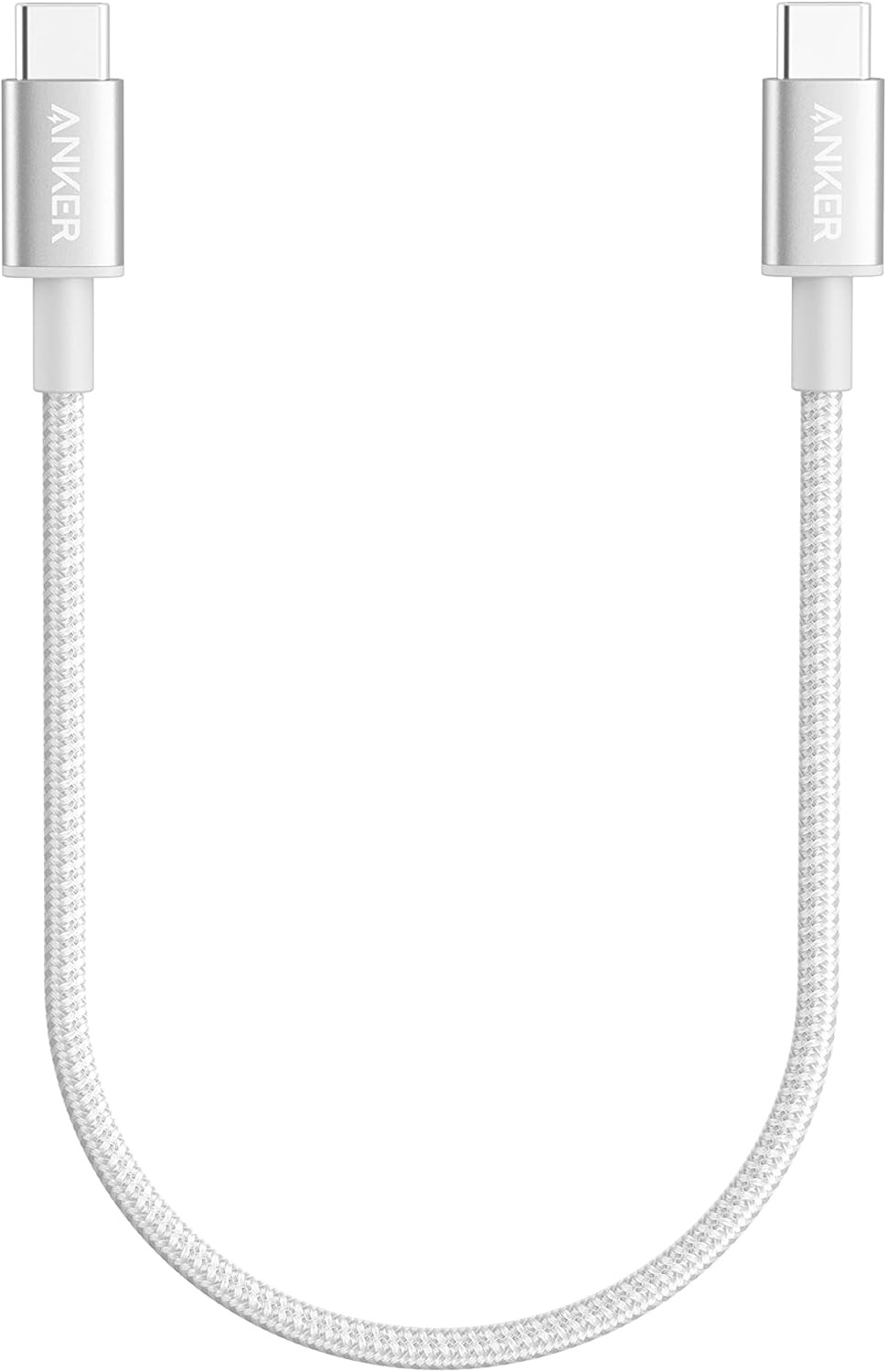 Anker USB C to USB C Cable, Type-C 60W Fast Charging Cable (1FT, 1Pack) for Ipho