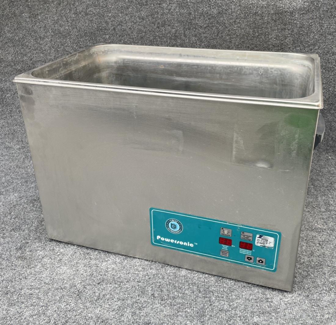 Crest Powersonic P2600HT Ultrasonic Heated Cleaner Used