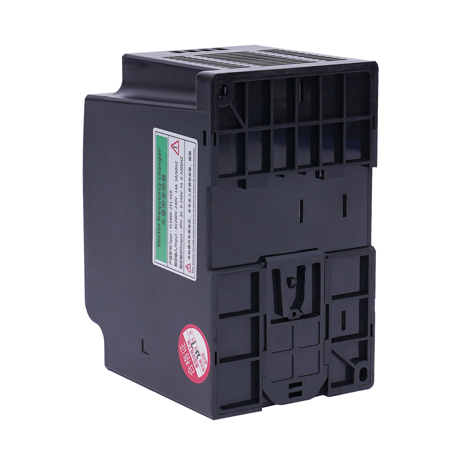 2 HP 3 Phase Motor Variable Frequency Drive VFD Speed Controller 220VAC 1.5KW 7A