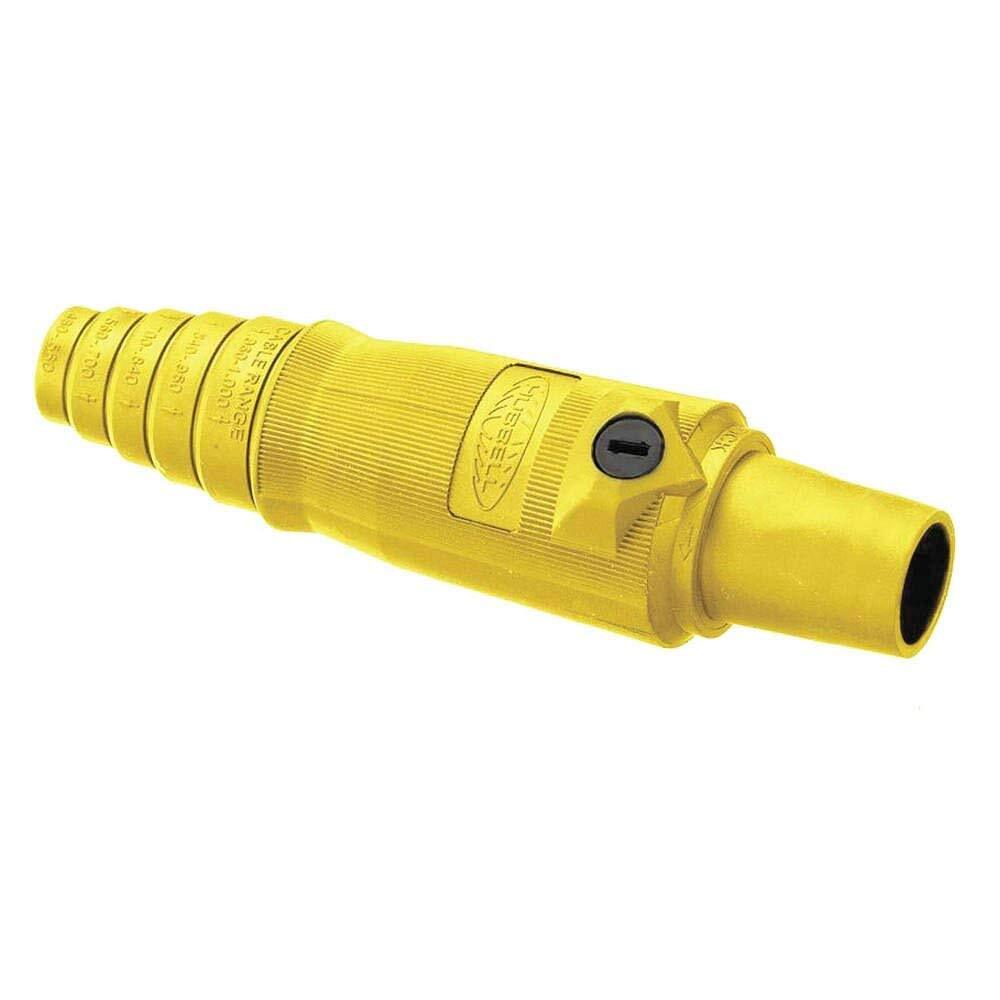 Hubbell Wiring Systems HBL400FY TPE Single Pole Female Plug, 400 Amp,