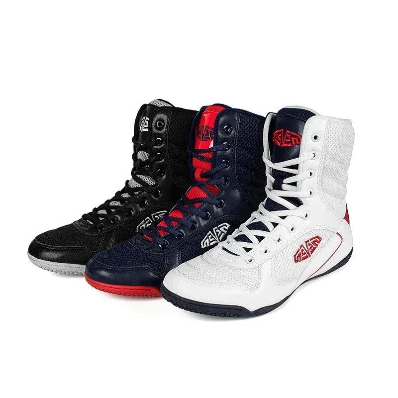 Men's Wrestling Shoes Comfortable Boxing Sneakers Light Wrestling Sneakers